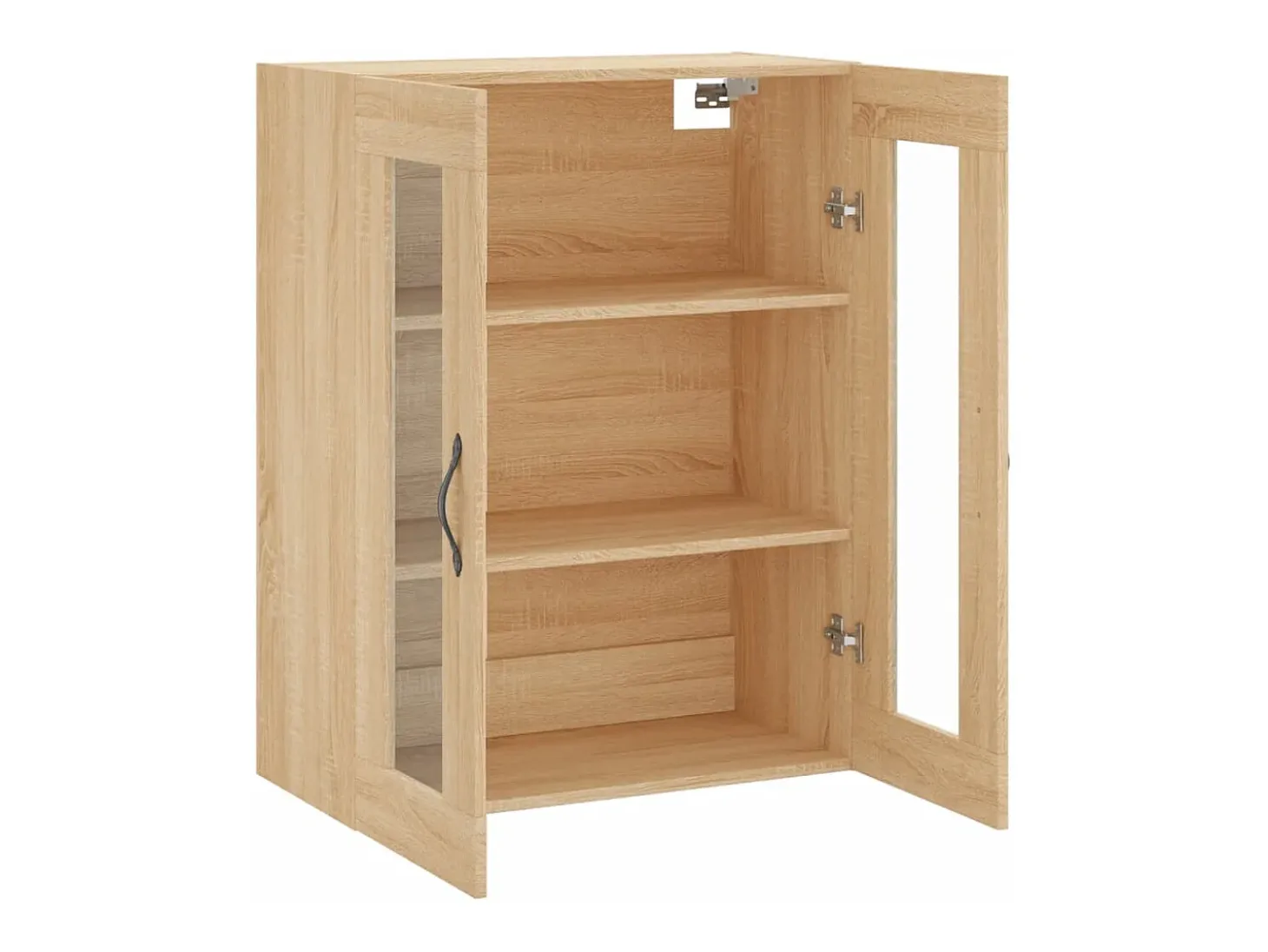 Armario de pared de roble Sonoma 69,5x34x90 cm madera de ingeniería