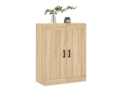 Armario de pared de roble Sonoma 69,5x34x90 cm madera de ingeniería