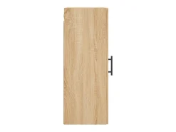 Armario de pared de roble Sonoma 34,5x34x90 cm