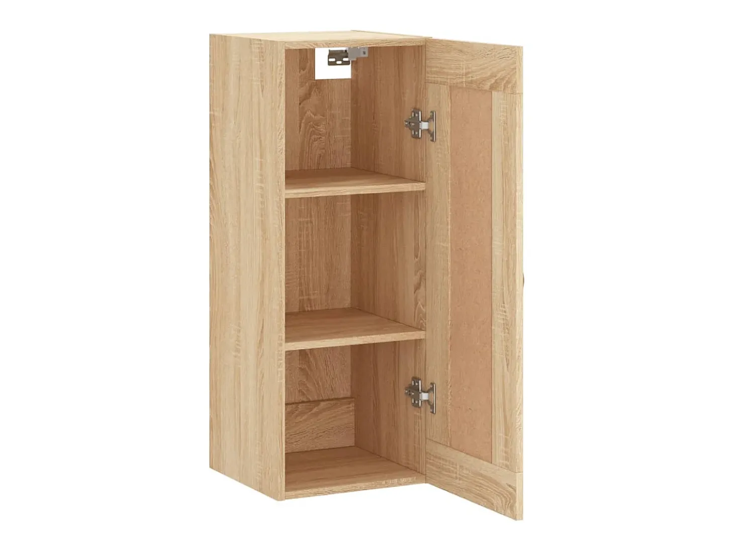 Armario de pared de roble Sonoma 34,5x34x90 cm madera de ingeniería
