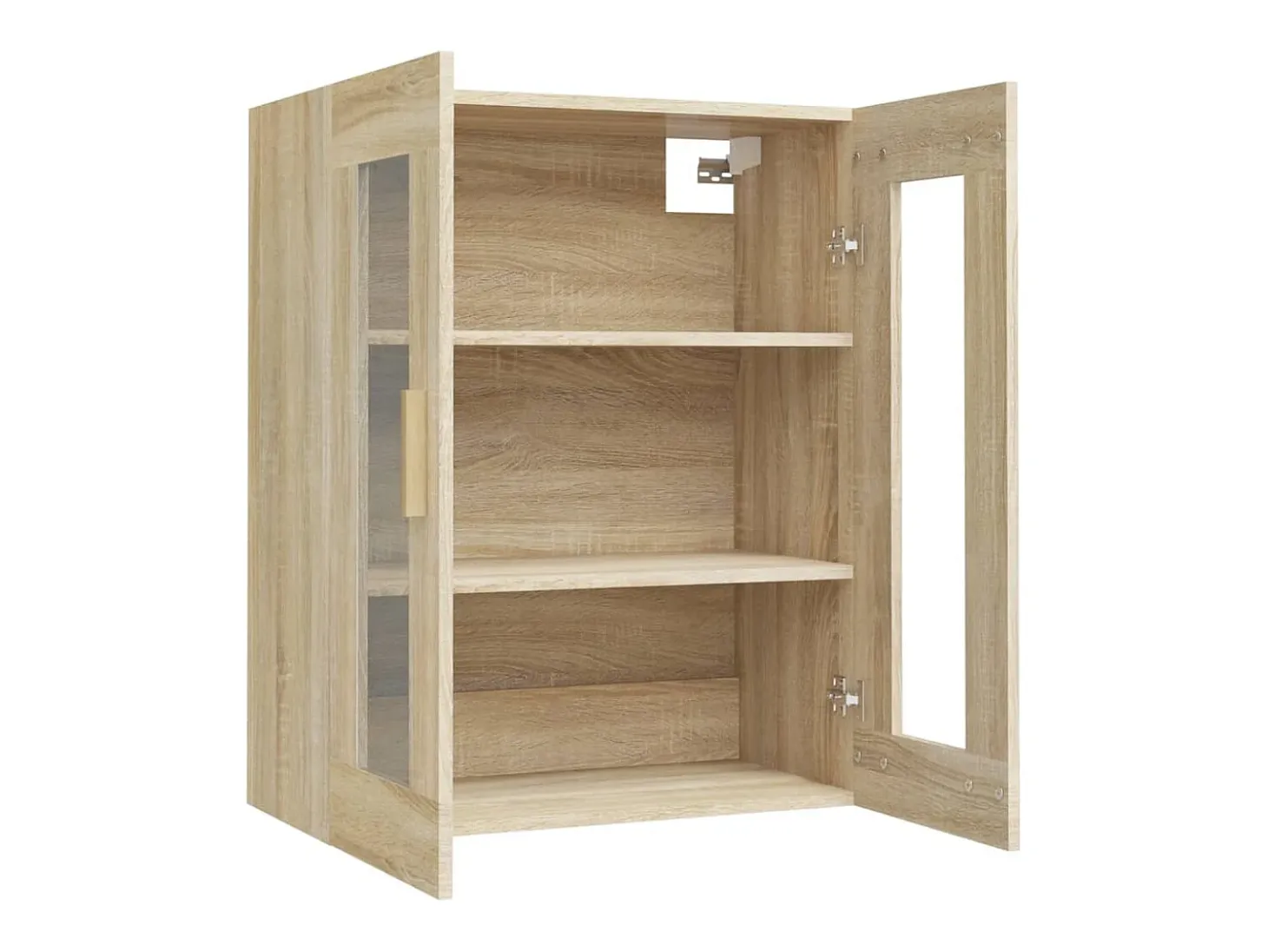 Armario de pared de roble Sonoma 69,5x34x90 cm
