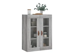 Armario de pared gris Sonoma 69,5x34x90 cm