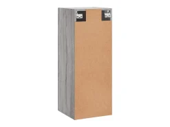 Armario de pared gris Sonoma 34,5x34x90 cm