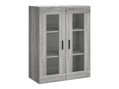 Armario de pared gris Sonoma 69,5x34x90 cm