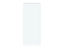 Armario de pared madera contrachapada blanco 80x33x80 cm