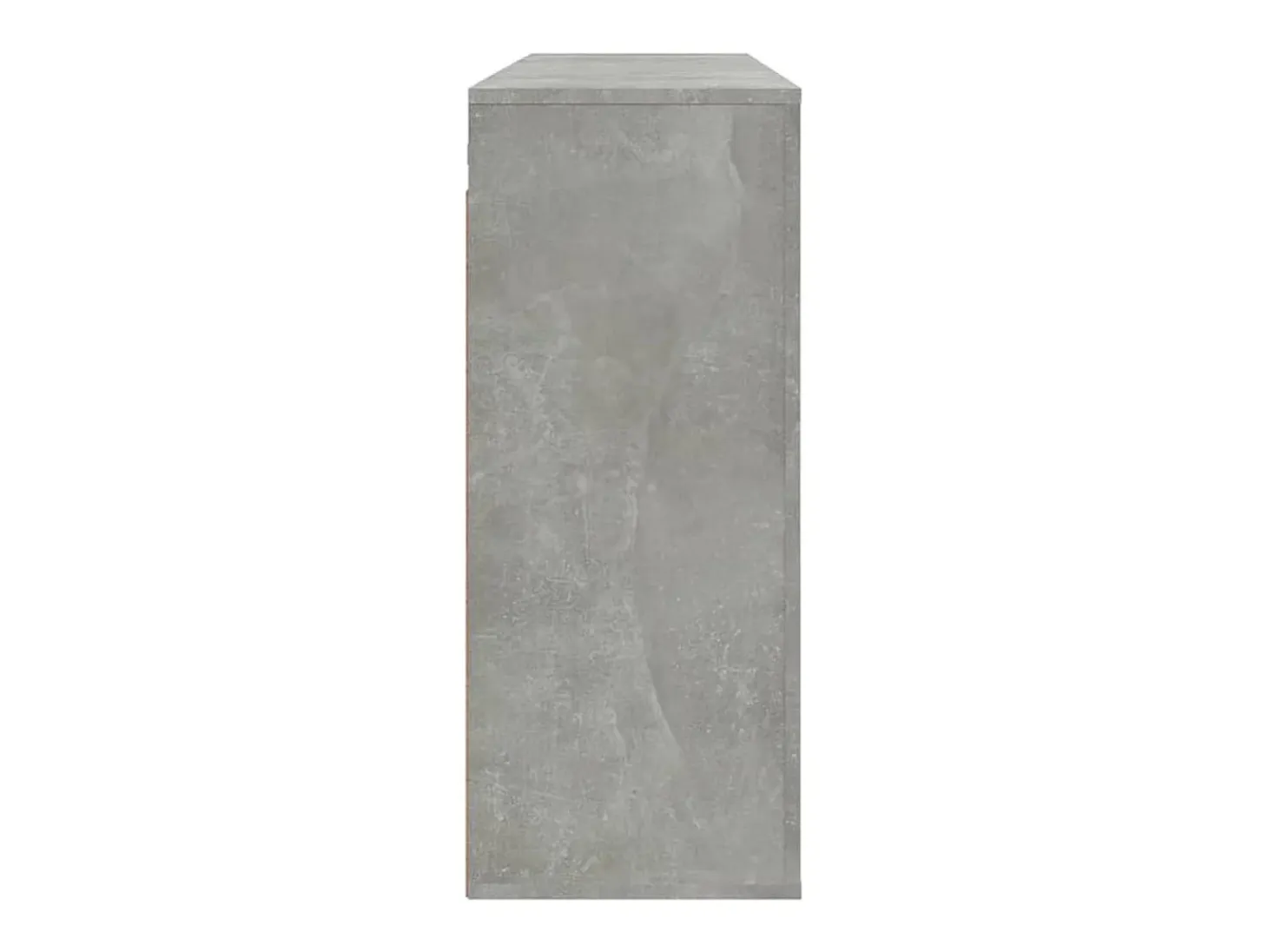 Armario de pared madera contrachapada gris hormigón 80x33x80 cm