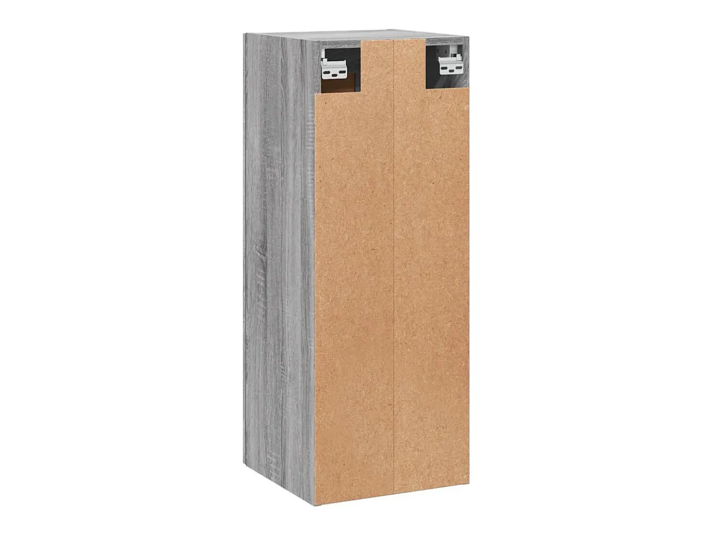 Armario de pared madera de ingeniería gris Sonoma 34,5x34x90 cm