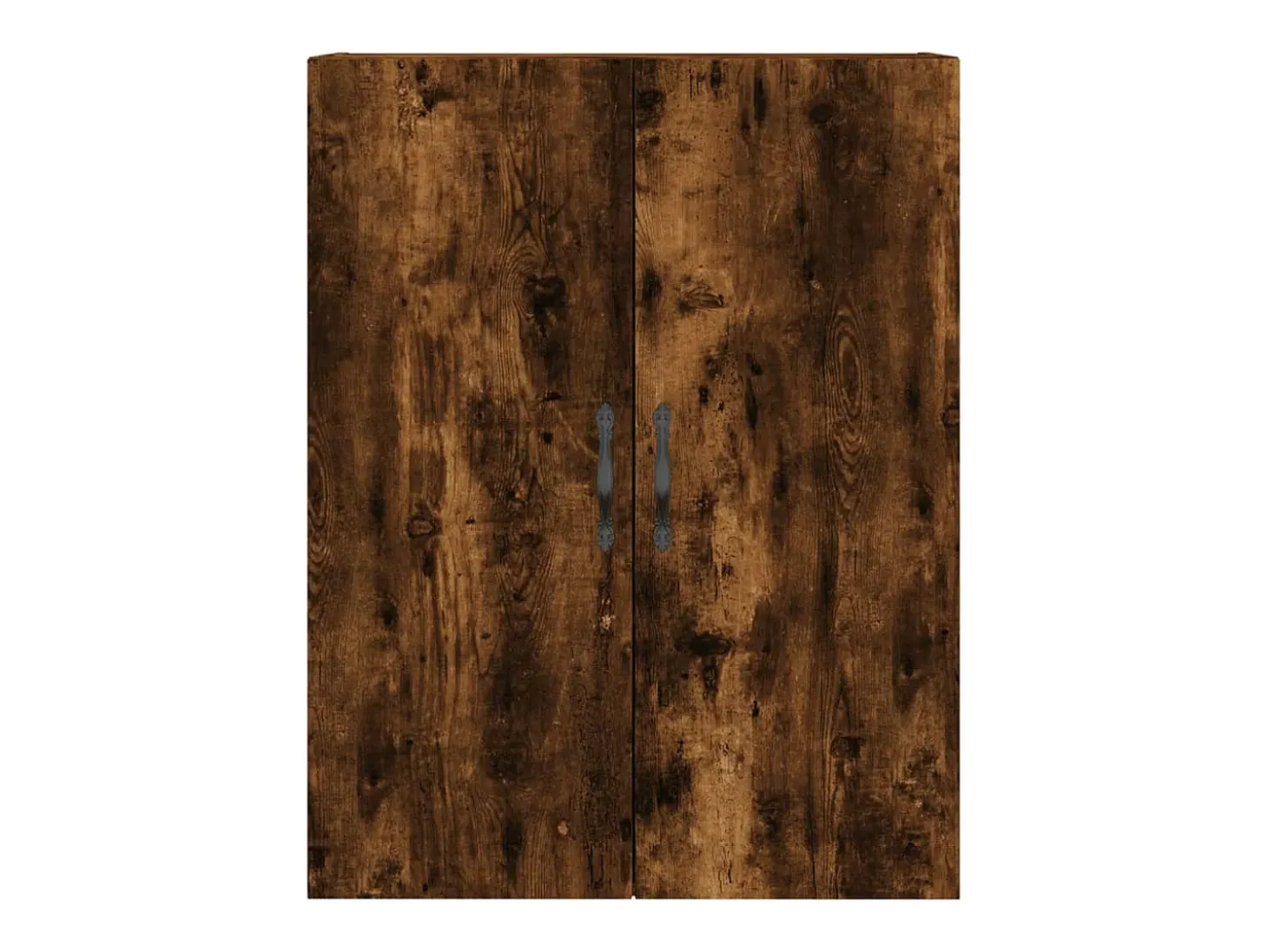 Armario de pared madera ingeniería roble ahumado 69,5x34x90 cm