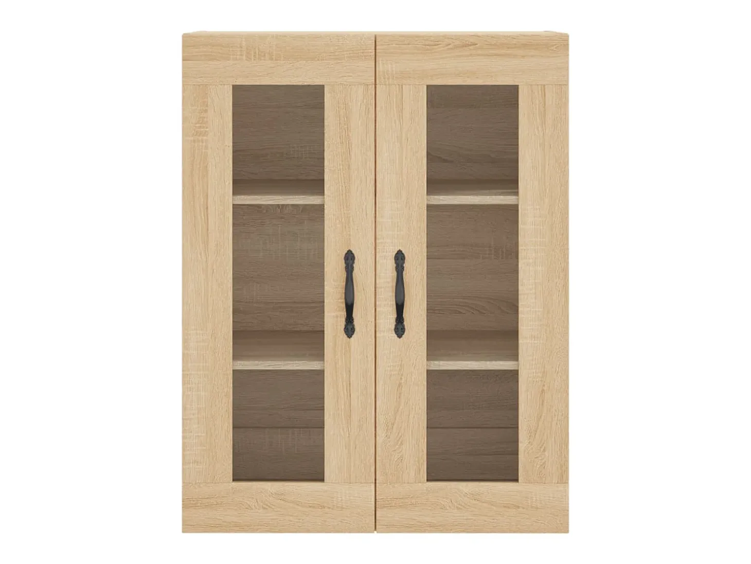 Armario de pared madera ingeniería roble Sonoma 69,5x34x90 cm
