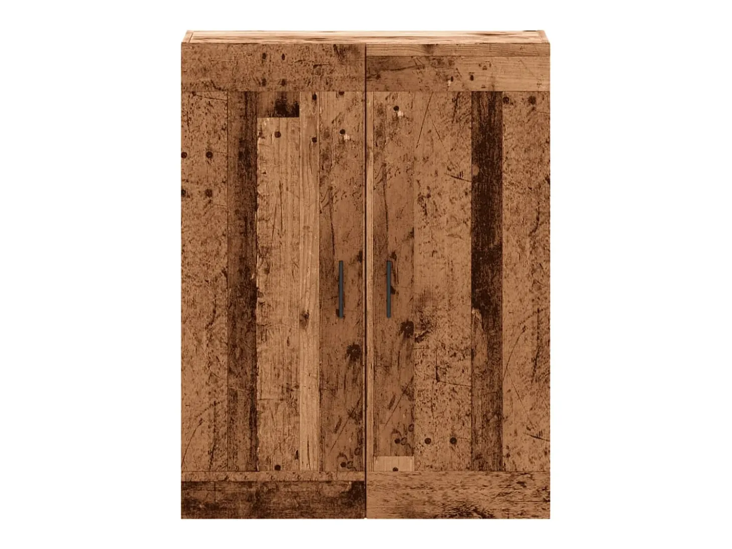 Armario de pared madera vieja 69,5x34x90 cm madera contrachapada