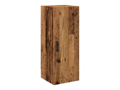 Armario de pared madera vieja 34,5x34x90 cm madera contrachapada