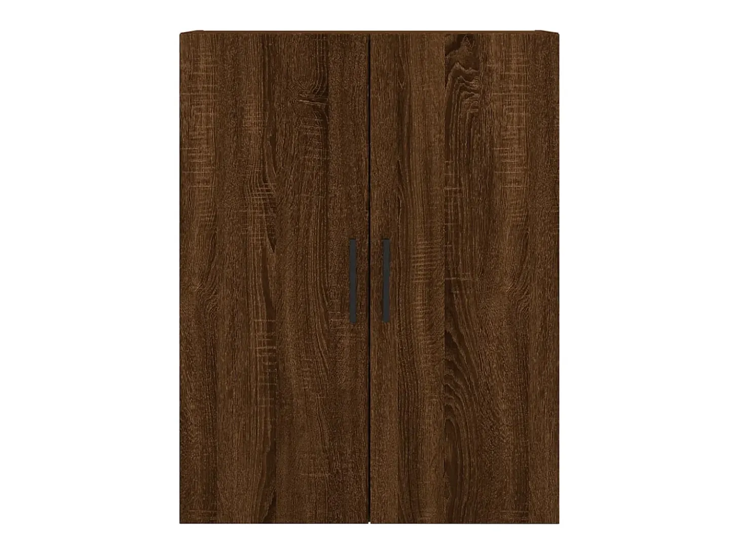 Armario de pared marrón roble 69,5x34x90 cm