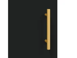 Armario de pared negro 69,5x34x90 cm