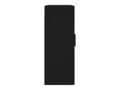 Armario de pared negro 69,5x34x90 cm