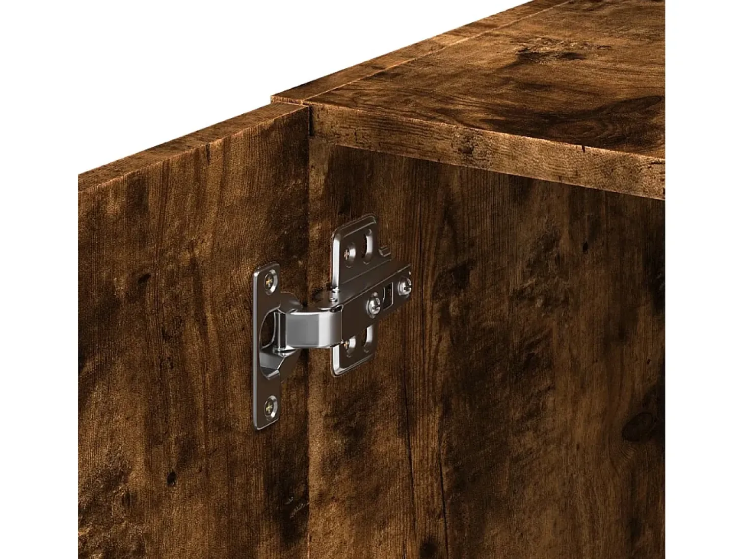 Armario de pared roble ahumado 70x42,5x40 cm madera de ingeniería