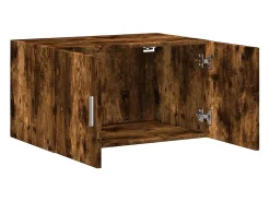 Armario de pared roble ahumado 70x42,5x40 cm madera de ingeniería
