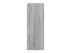 Armario de pared Sonoma gris 69,5x32,5x90 cm