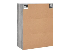 Armario de pared Sonoma gris 69,5x34x90 cm