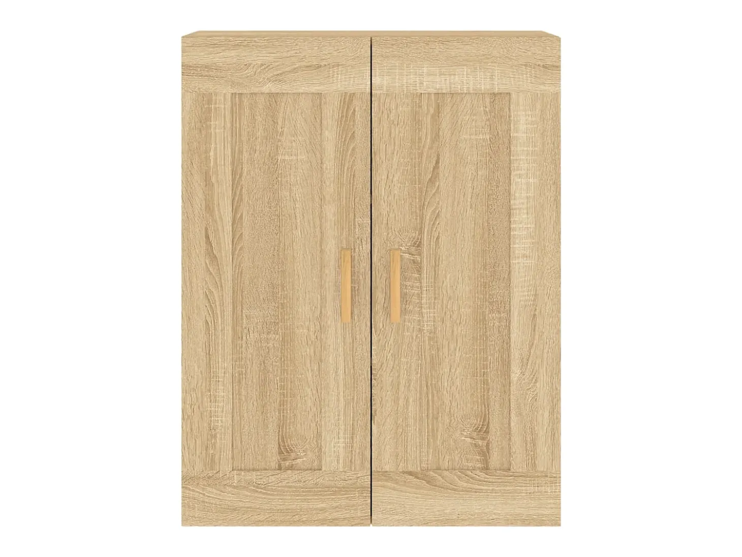 Armarios de pared 2 uds madera de ingeniería roble Sonoma