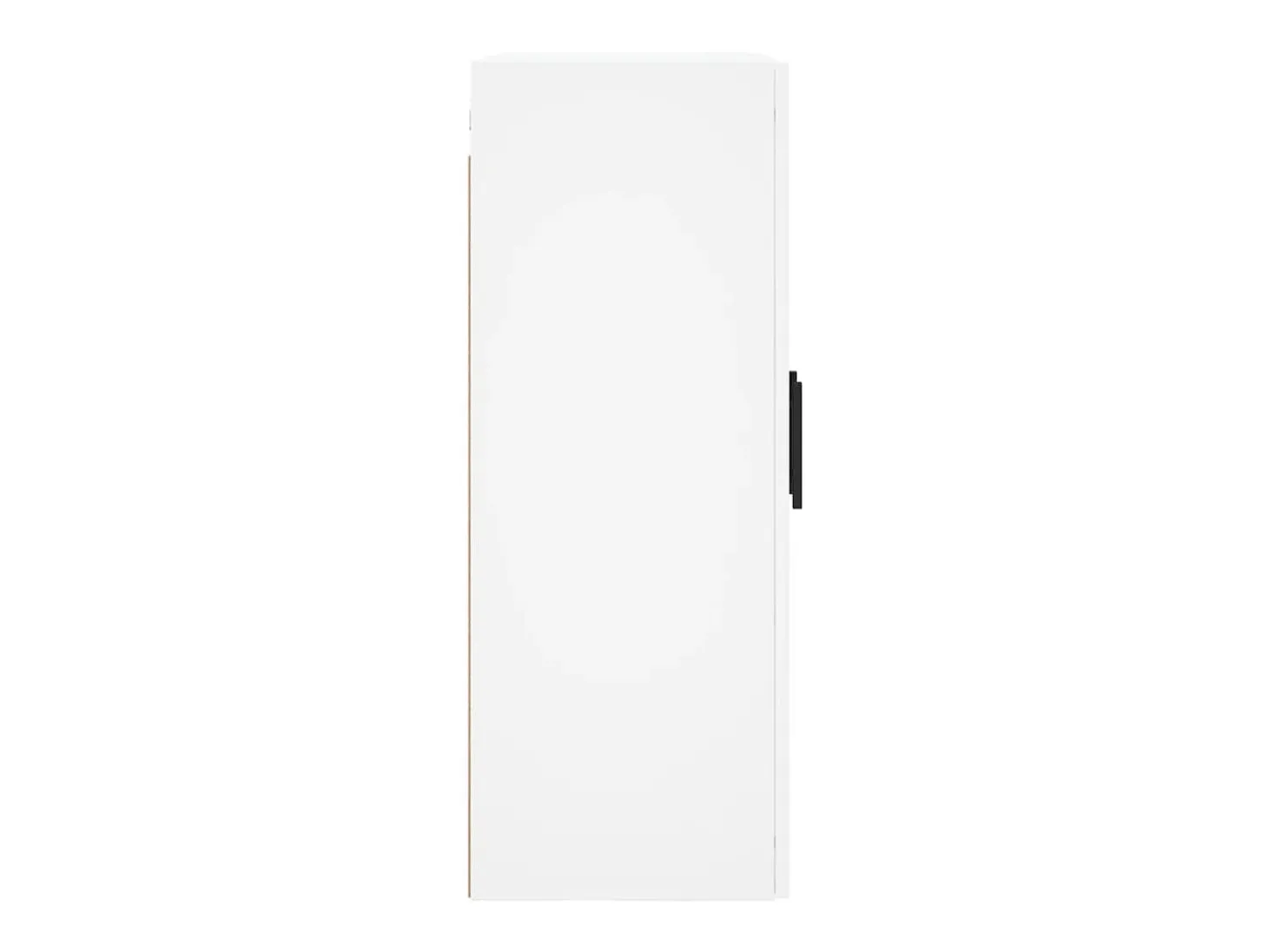 Armarios de pared 2 unidades madera de ingeniería blanco