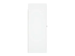 Armarios de pared de 2 piezas, madera de ingeniería blanca