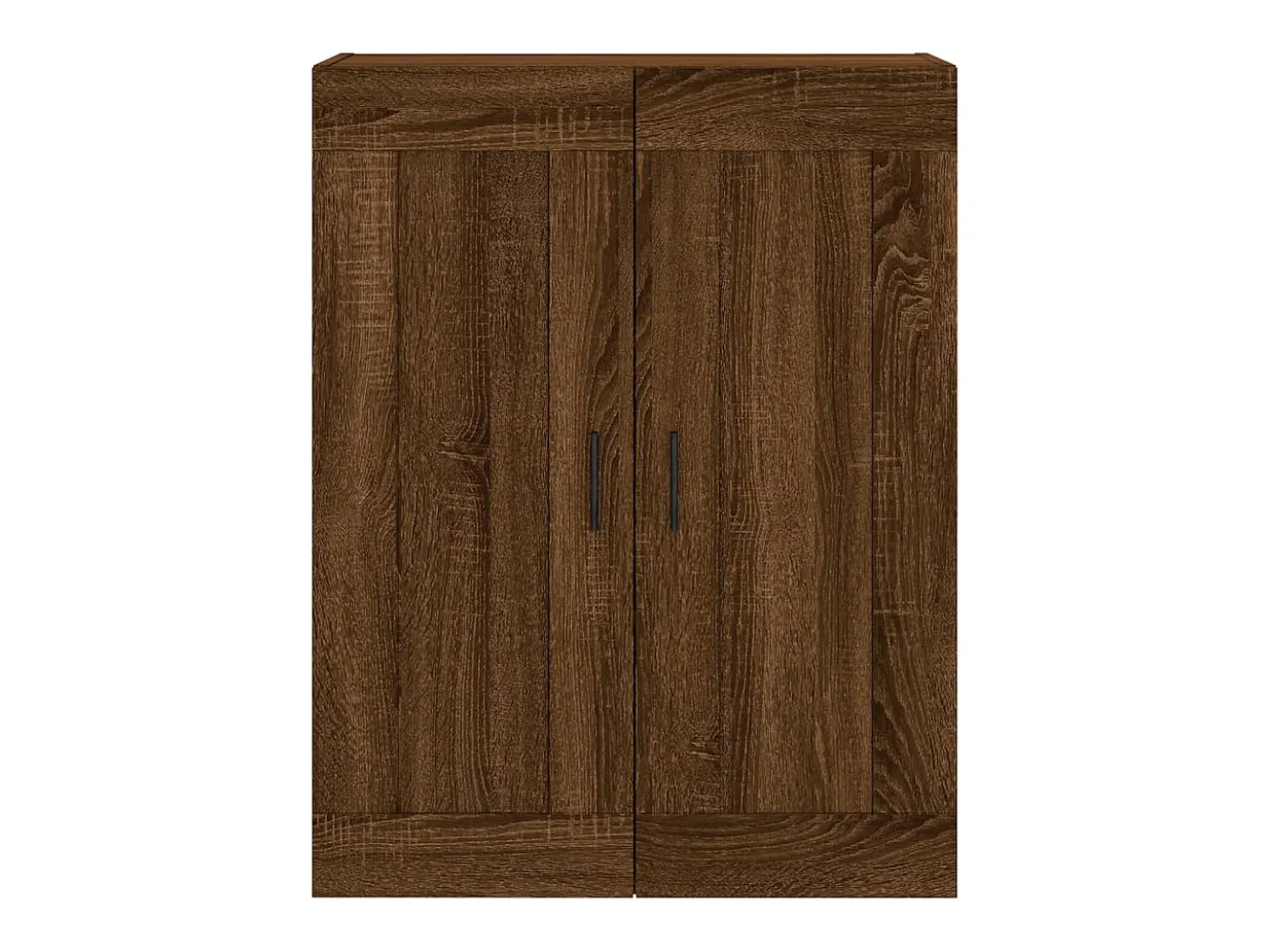 armarios de pared de madera de ingeniería de color marrón roble