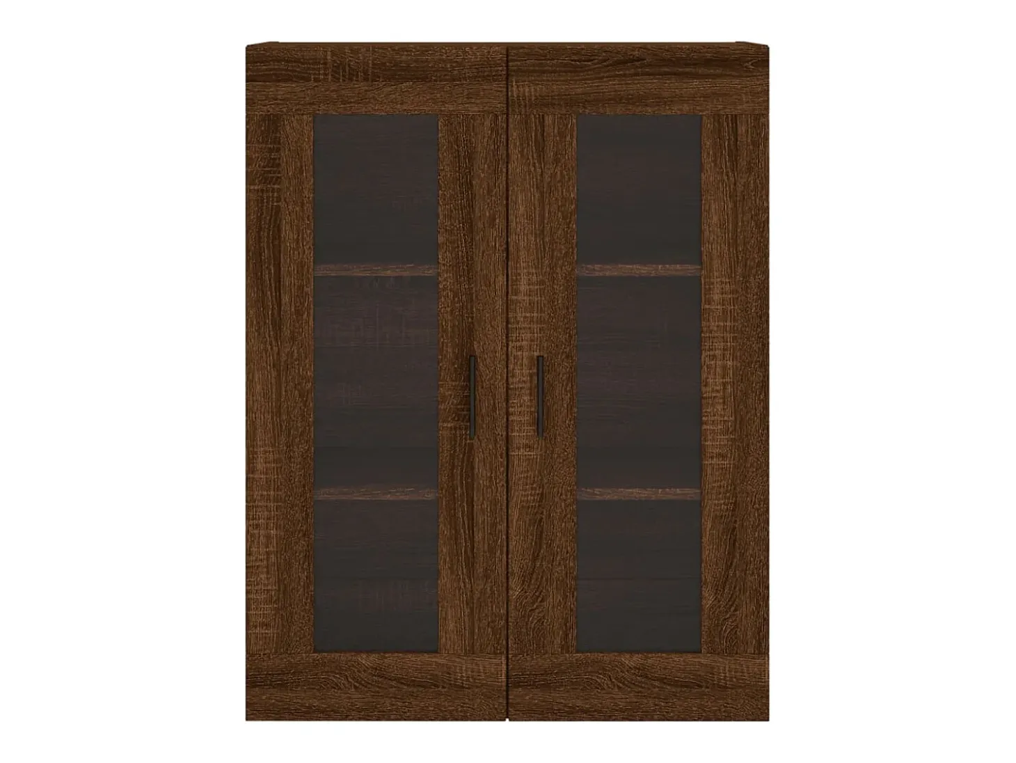 armarios de pared de madera de ingeniería de color marrón roble