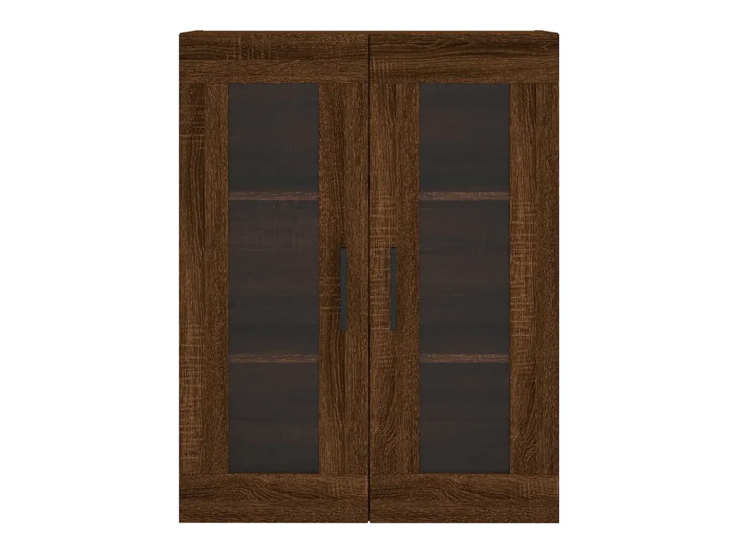 armarios de pared de madera de ingeniería de color marrón roble