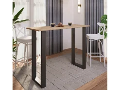 Barbacoa Xona Negro / Blanco AL. 102 x AN. 140 x P. 50 cm