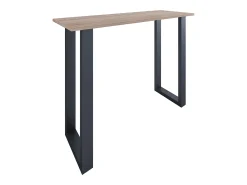 Barbacoa Xona Negro / Blanco AL. 102 x AN. 140 x P. 50 cm