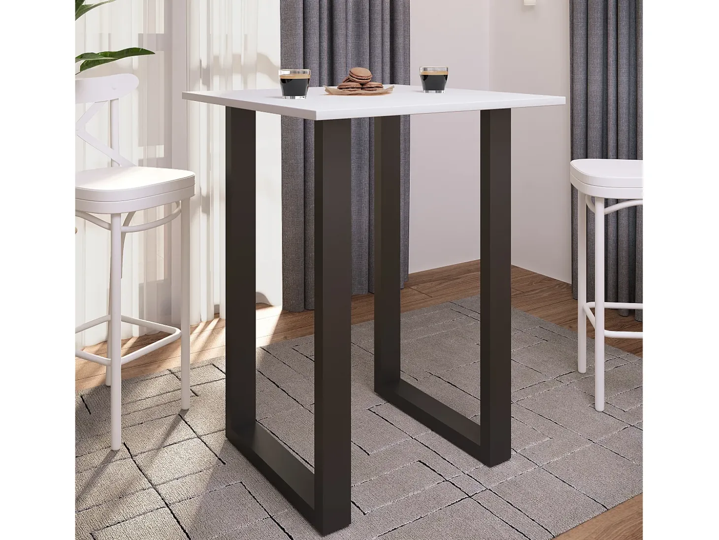 Barbacoa Xona Plata / Roble de miel AL. 102 x AN. 80 x P. 50 cm