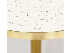 Barra alta redonda Ø 60 cm Roma bistro terrazo