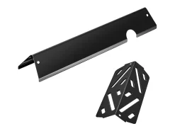 Barra de Cubrequemador y Difusor SucceBuy de Calor para Barbacoa 8PCs, Deflector de Grasa para Quemador 43,5 cm, para Weber Genesis II 310, 315, 335, 340