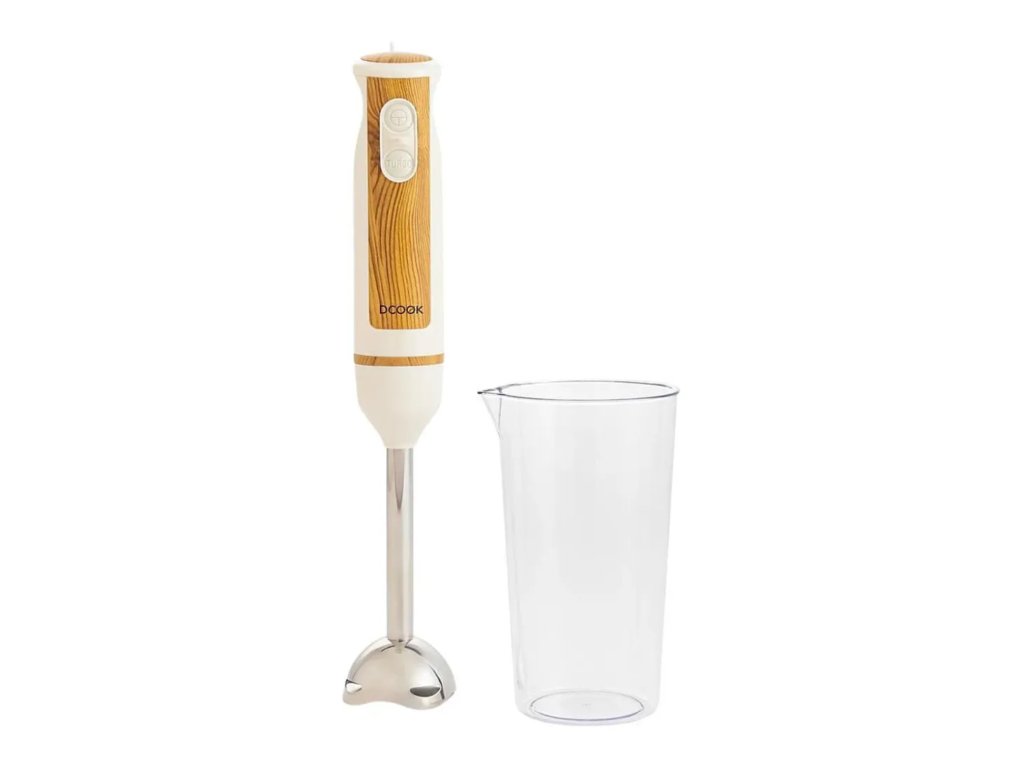 Batidora de mano Baltic Dcook 600W + vaso medidor beige