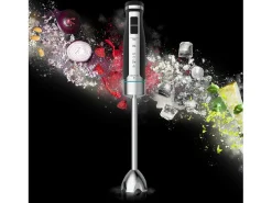 Batidora de mano Cecotec PowerGear 1500 XL 1500W inox/negro
