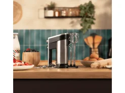 Batidora de varillas Cecotec PowerTwist 500 Full Steel 500W 5 velocidades negro/inox