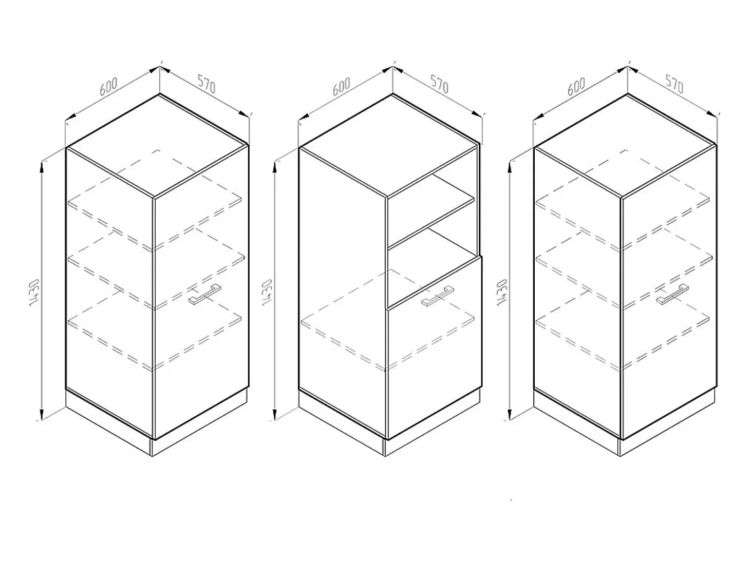 Bloque de cocina casa de campo blanca/blanca 180x46x81.6 r-line