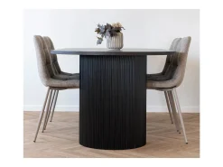 BOAVISTA ovale eettafel 210 cm - Natuurlijke stijl-Color Marrón