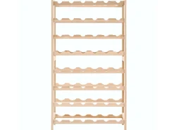 Botellero de madera de cedro 57,5x28x102 cm ES490964