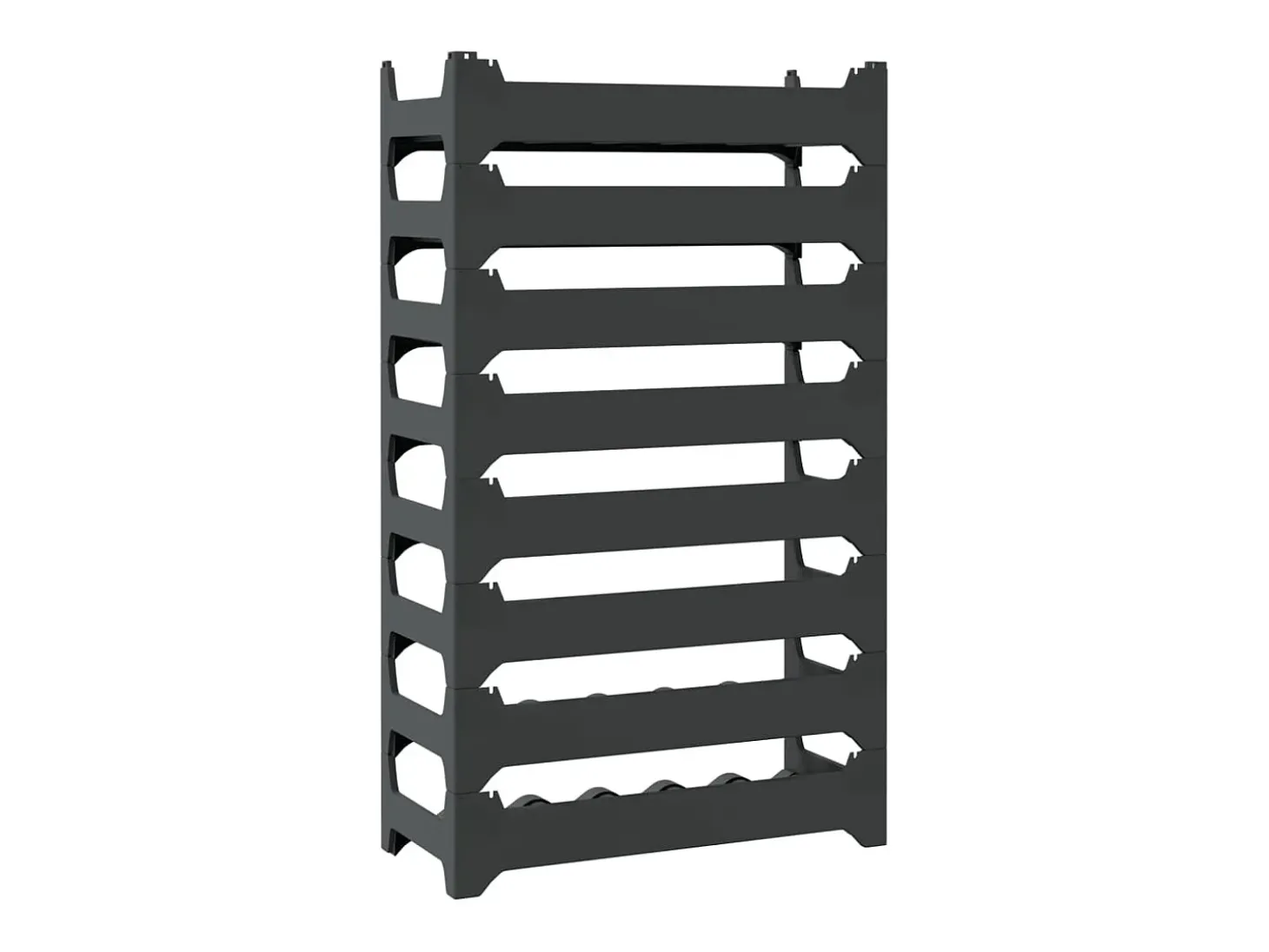 Botellero para 48 botellas PP apilable ES289555