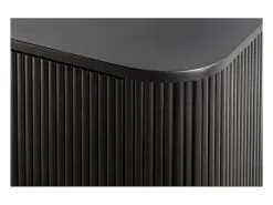 Buffet 160 cm 4 puertas negro y dorado – Colección ORION