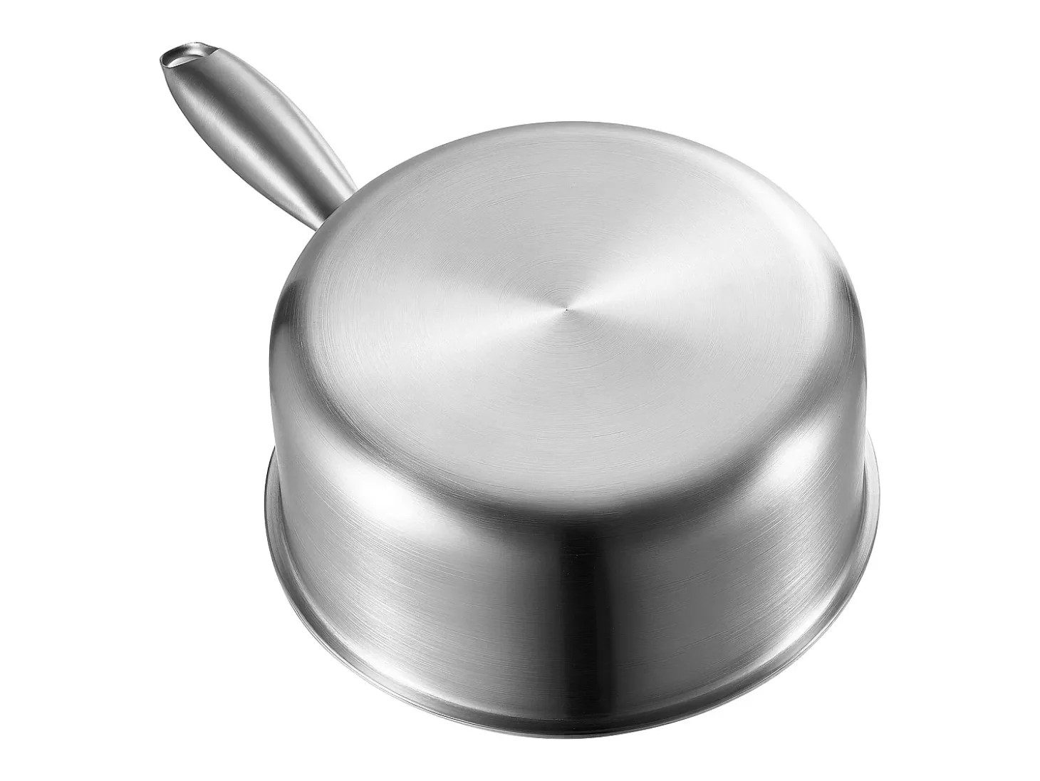 Cacerola SucceBuy en Acero Inoxidable 1,4 L con Cesta de Vapor, Cacerola con Tapa de Vidrio Y Mango Ergonomico, Lavable en Lavavajillas