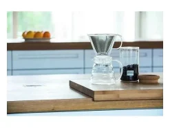 Cafetera BODUM Melior 8 tazas 1L con filtro permanente de acero inoxidable y jarra de vidrio borosilicato