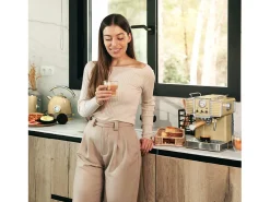 Cafetera Cecotec Power Espresso 20 Tradizionale Light 1350W 20 bar 1,5L amarillo