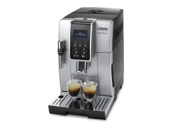 Cafetera espresso automática Dinamica Ecam 350.35.SB con molinillo - Pantalla para 4 recetas - Plateada