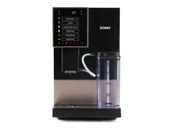 Cafetera espresso automática con molinillo DO743K - 1350 W - 19 bares - 125 g de café - Negra
