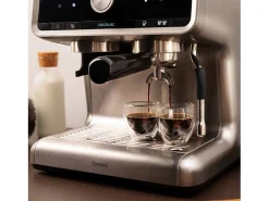 Cafetera express Cecotec Power Espresso 20 Barista Cream 1550W 20 bares inox