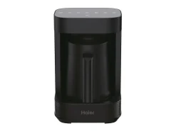 Cafetera Haier I-Master Multi Beverage Serie 5 Negra - 6 Programas Automáticos Sin Cápsulas, Compacta y Ecológica