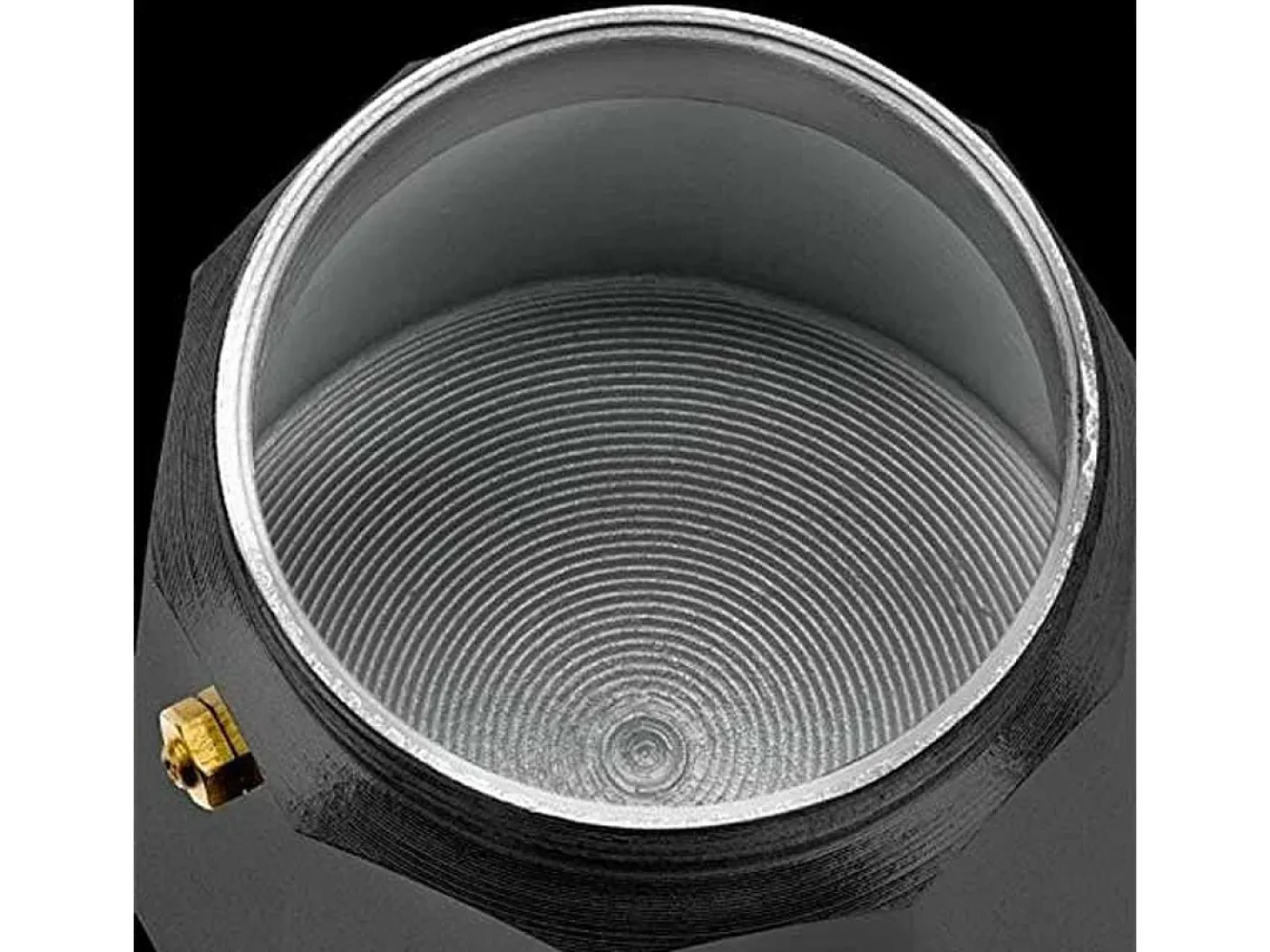 Cafetera Monix Vitro Noir 12 tazas aluminio antiadherente