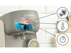 Cafetera multi-bebidas Bosch TASSIMO T16 Finesse Vainilla 1400W con IntensityBoost y depósito de 0,7L